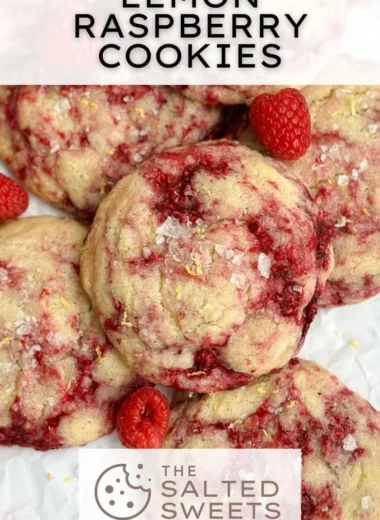 Delicious Lemon Raspberry Cookies with vibrant colors and fresh ingredients.