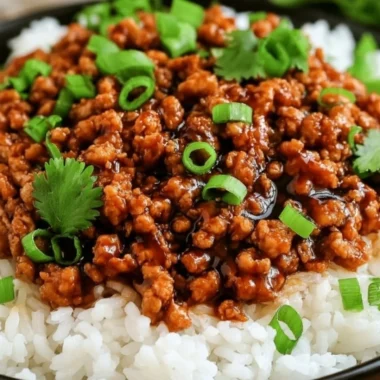 Sweet and savory honey garlic turkey dish served with vegetables