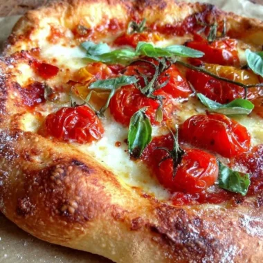 Delicious thin crust vegan pizza dough ready for toppings