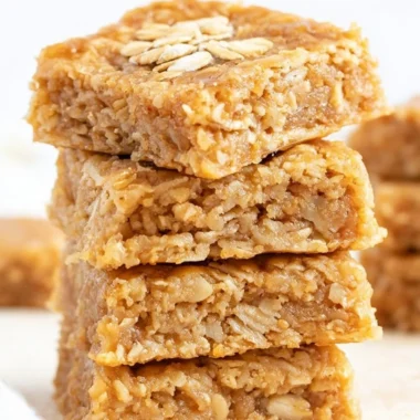 Soft and chewy apple oatmeal bars perfect for snacks and healthy desserts